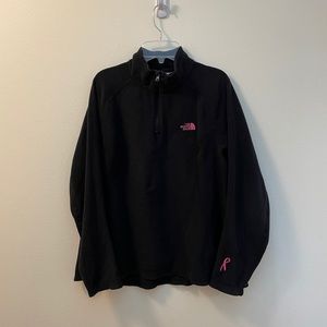North face breast cancer large fleece